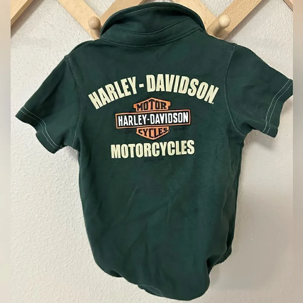 Harley Davidson onesie 24 months